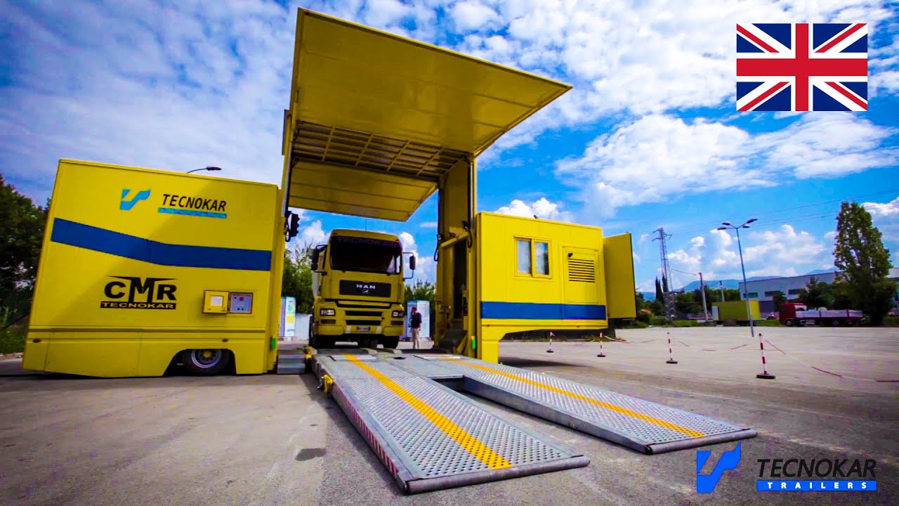 Mobile Unit for Roadworthiness of vehicles CMR Tecnokar Trailers Semitrailer