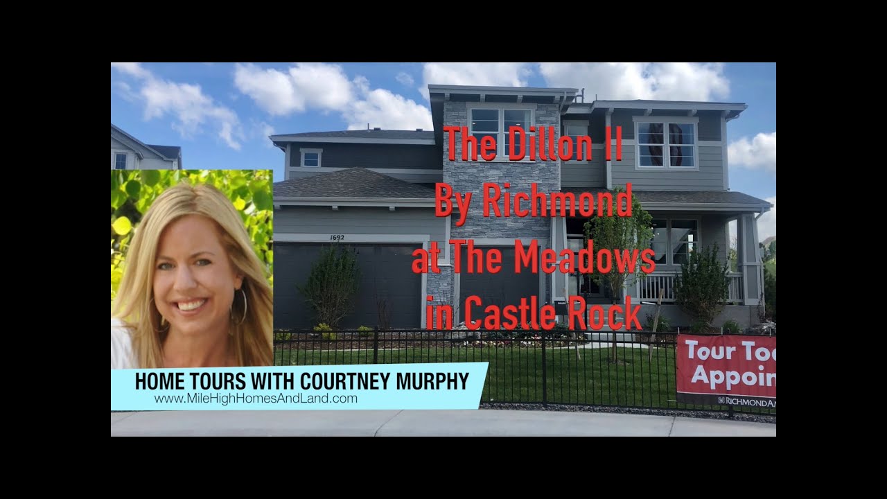 Castle Rock Colorado Homes - Dillon II Model by Richmond at the Meadows New Homes
