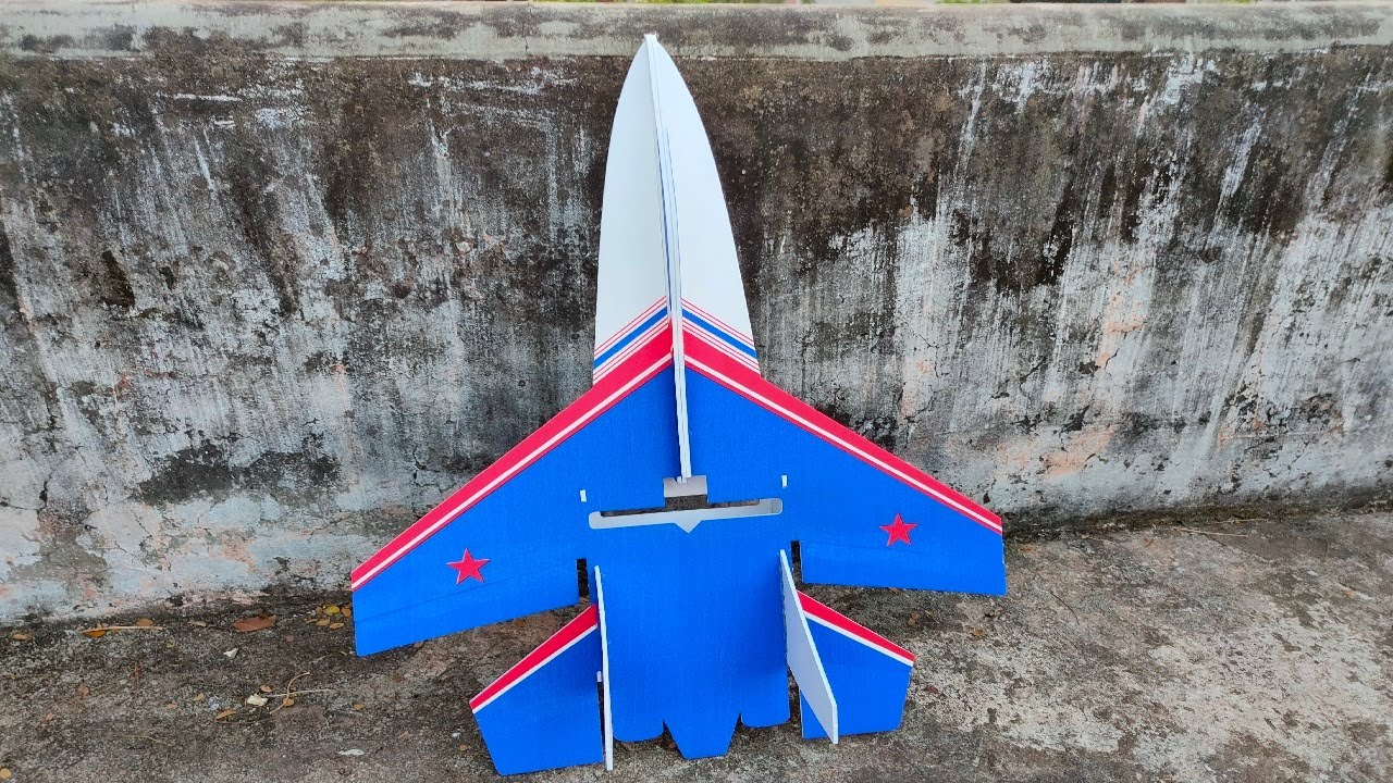 SU27 RC Fighter Plane Crash Proof Magic Board KIT