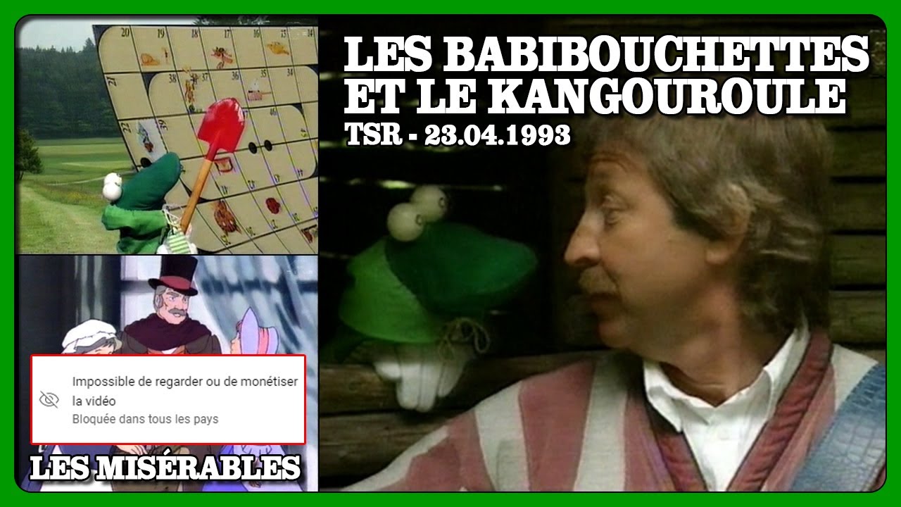 LES BABIBOUCHETTES et le KANGOUROULE [avec Henri D&egrave;s et Albert le Vert] - TSR - 23.04.1993