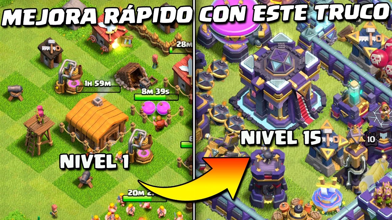 ÚNICO TRUCO para MEJORAR RÁPIDO en CLASHOF CLANS