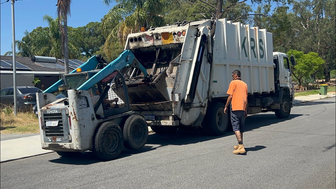 Gosnells bulk waste (big piles with bobcat)