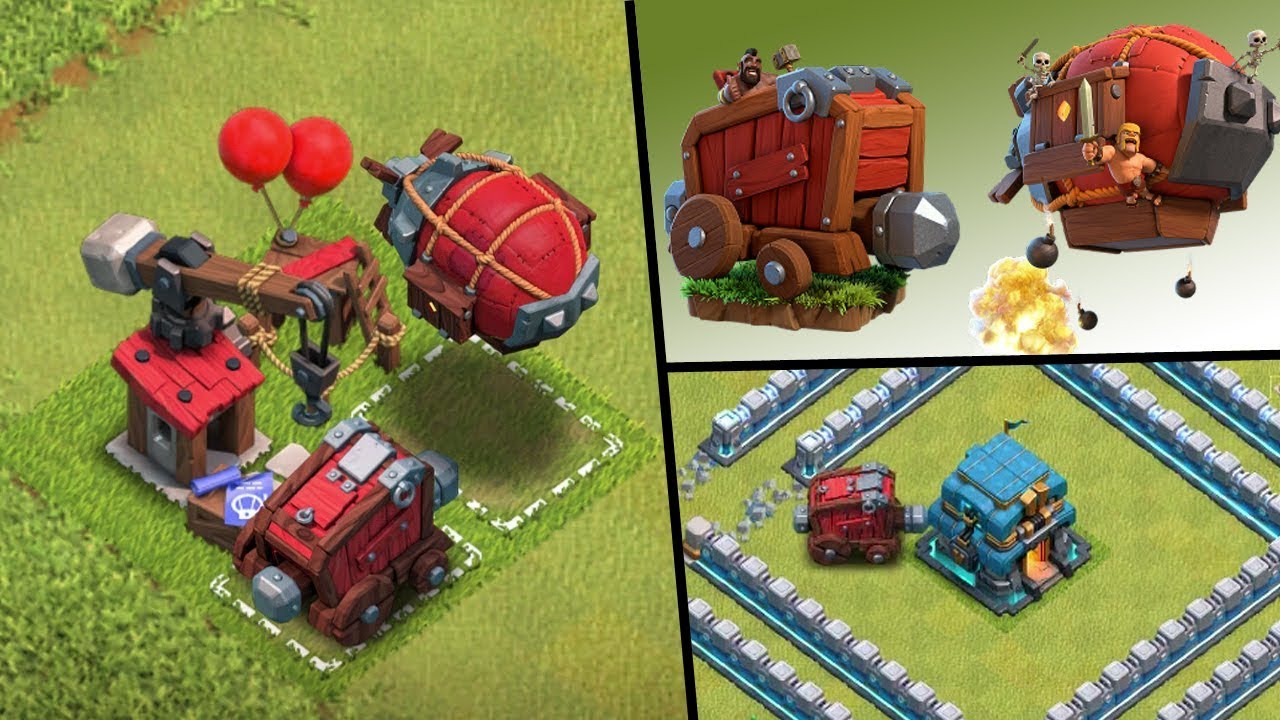BELAGERUNGSMASCHINEN! 💓 Clash of Clans 💓 Rathaus 12 Update