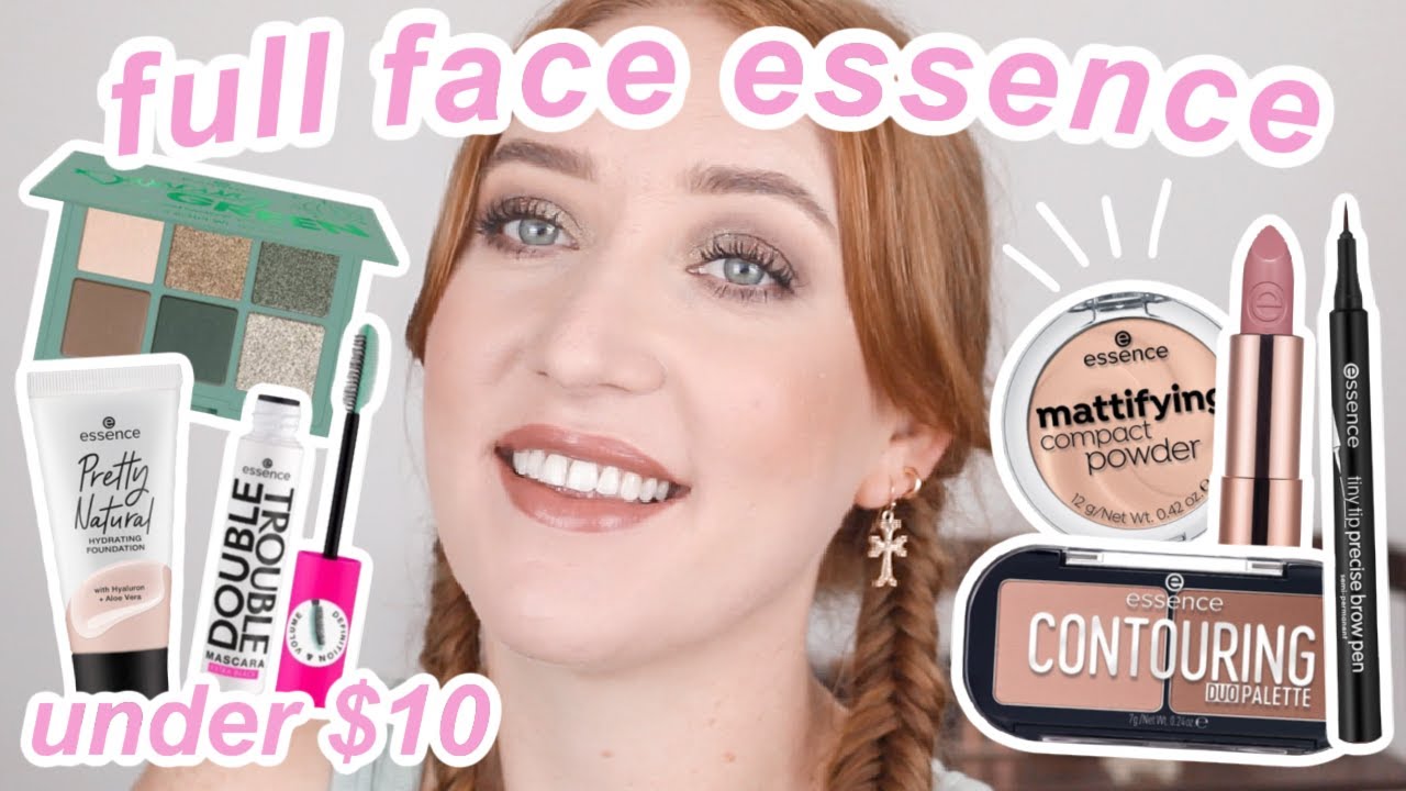 Full Face Using Essence Cosmetics in Australia 💫 What's Actually Worth It? 👀💸  Priceline Makeup