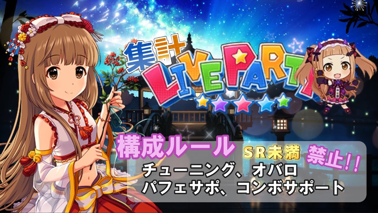 【デレステ】第1933回じぜるさんの集計ライパ