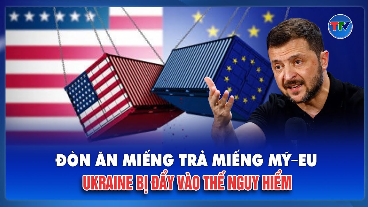 AN NINH THẾ GIỚI: Mỹ–EU đối đầu vì Greenland – Ông Trump có thể cắt viện trợ Ukraine