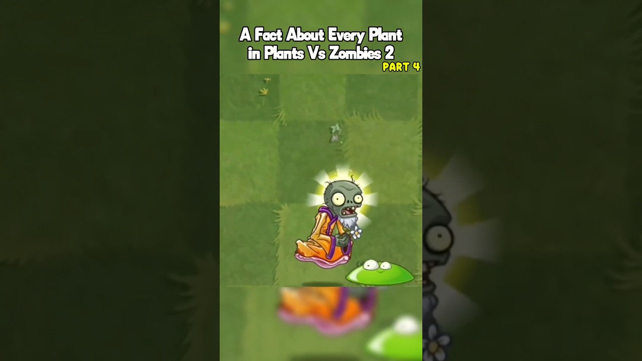 Hidden Plants Facts for every PvZ 2 Plants  - Part 4 #pvz #pvz2 #plantsvszombies #shorts