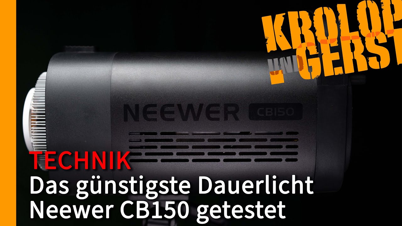 Das günstigste Dauerlicht - Neewer 150W 📷 Krolop&Gerst