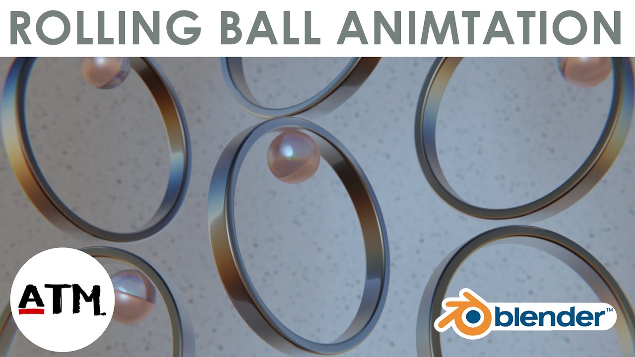 Rolling Ball Loop Animation - Blender Tutorial