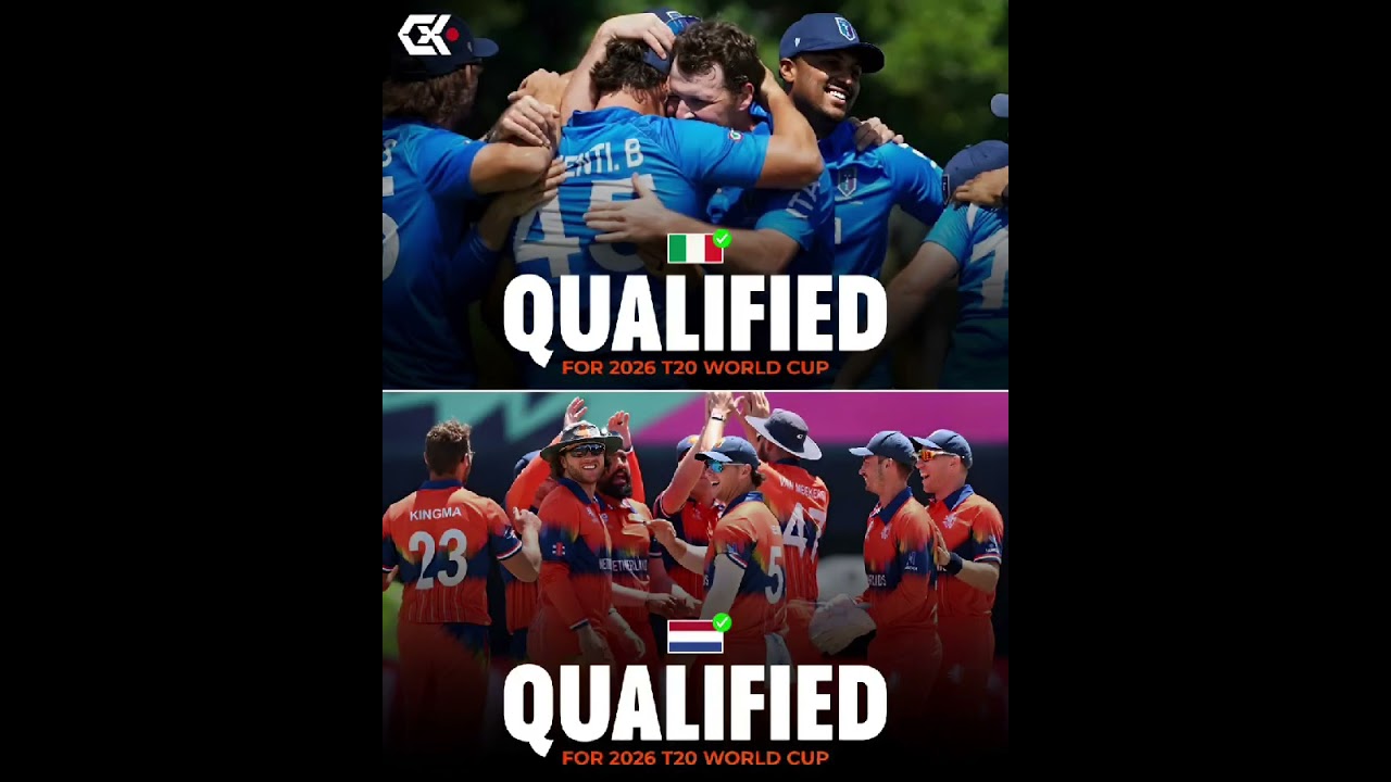 Italy will play the 2026 Men&rsquo;s T20 World Cup in India.  🇮🇹🫡#shortsviral #video #ytgrowth #ytreach