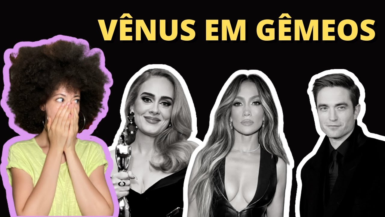 COMO AMA A VÊNUS EM GEMEOS - Exemplo de famosos