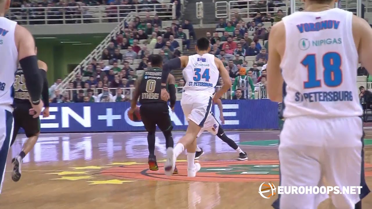 Panathinaikos OPAP Athens - Zenit St Petersburg 96-81: Deshaun Thomas (27 points)