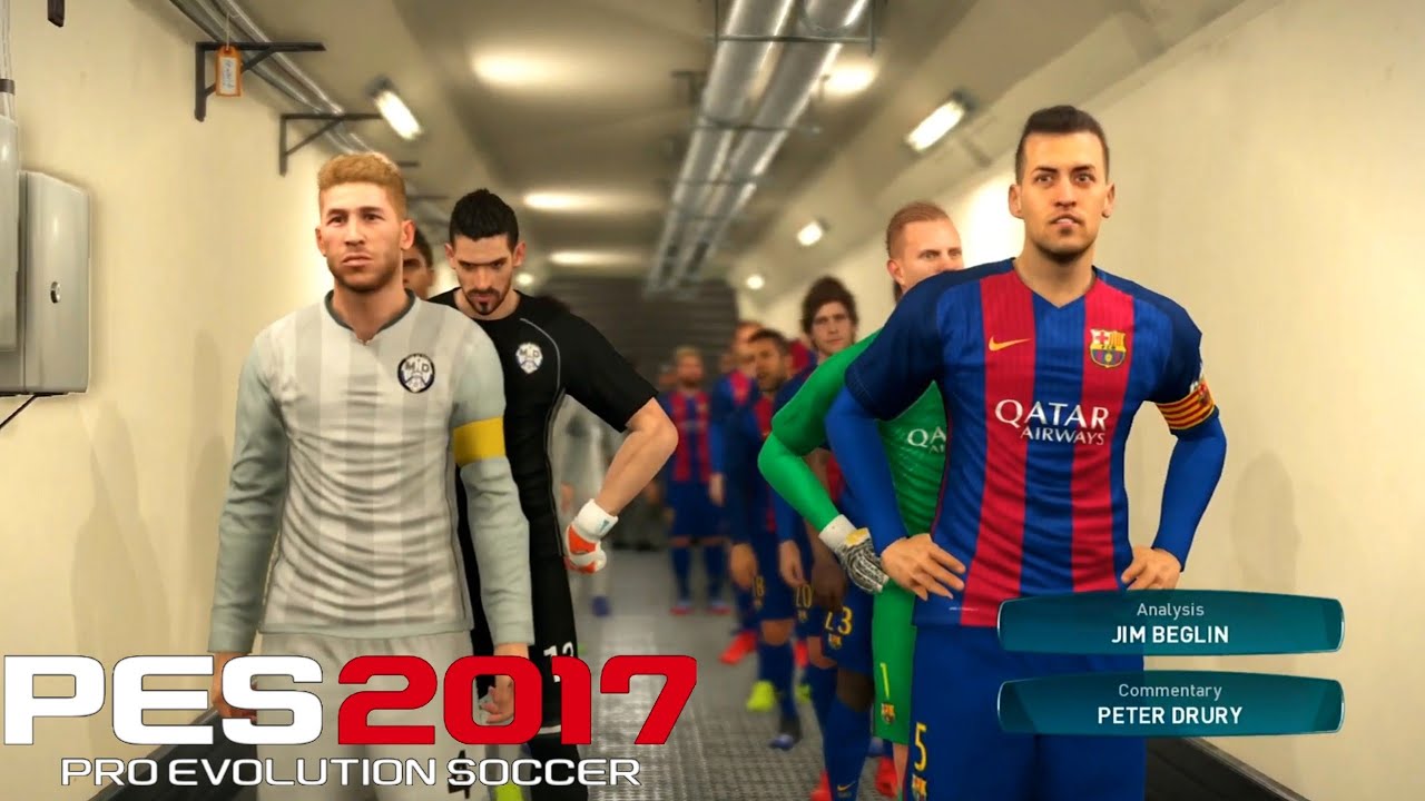 PES 2017 - Barcelona vs Real Madrid Gameplay l Xbox Series X