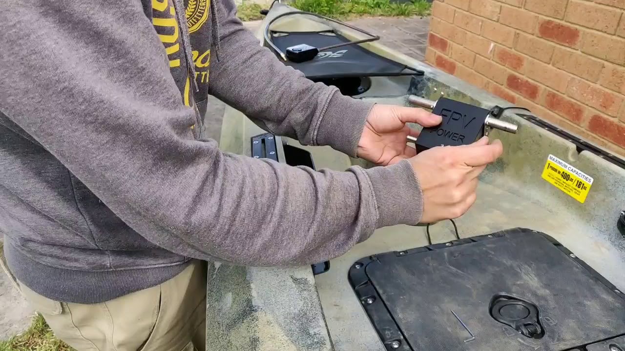 FPV-POWER Hobie® Trolling Motor Mounting Kit: Part 1 of 3