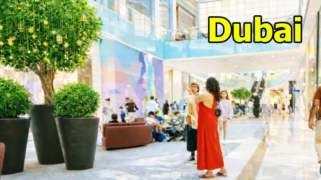 Dubai Mall 4K Walking Tour | World’s Largest Luxury Shopping Mall | Downtown Dubai