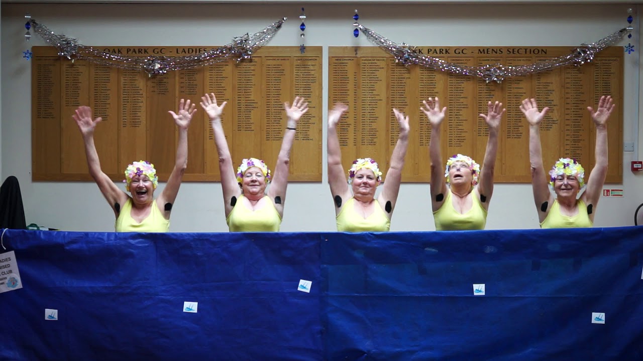 Synchronised Swimmers Xmas Skit 2019