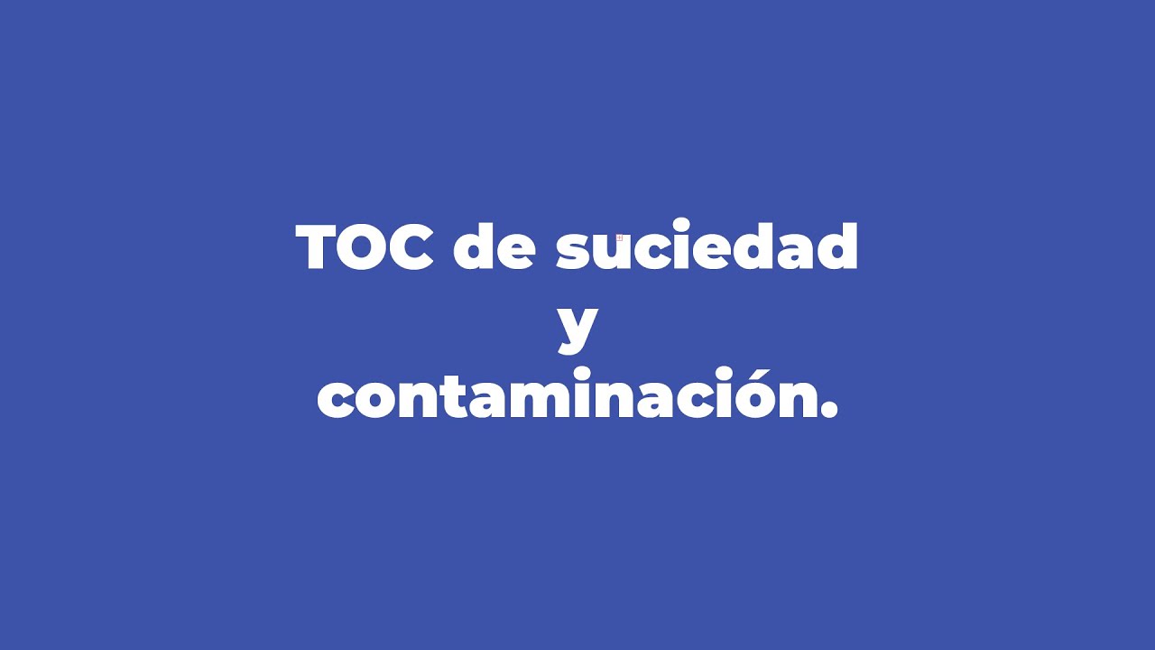TOC de suciedad y contaminación