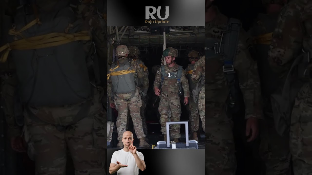 173rd Airborne Brigade conducts airborne operation in Aviano #military #army