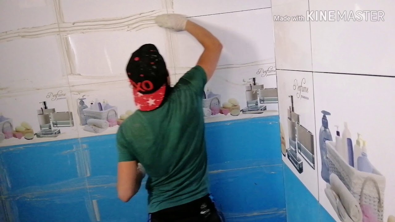 اسرع طريقه التشربت السيراميك الجداري