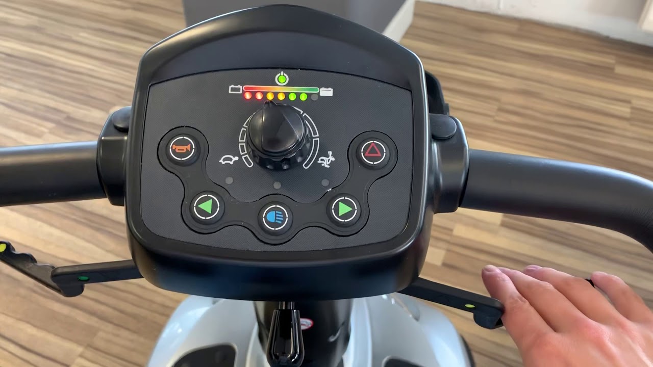 Driving the Leo 4 mobility scooter