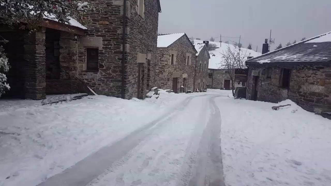 Cebreiro Lugo con Nieve.