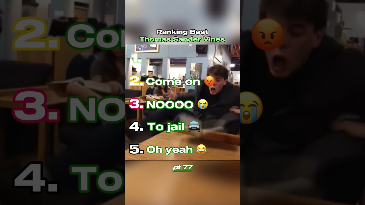 Ranking BEST Thomas Sander Vines 😭 (pt.77)