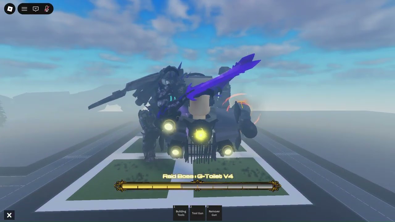 Roblox St blockade battlefront Tri titan vs G-toilet v4