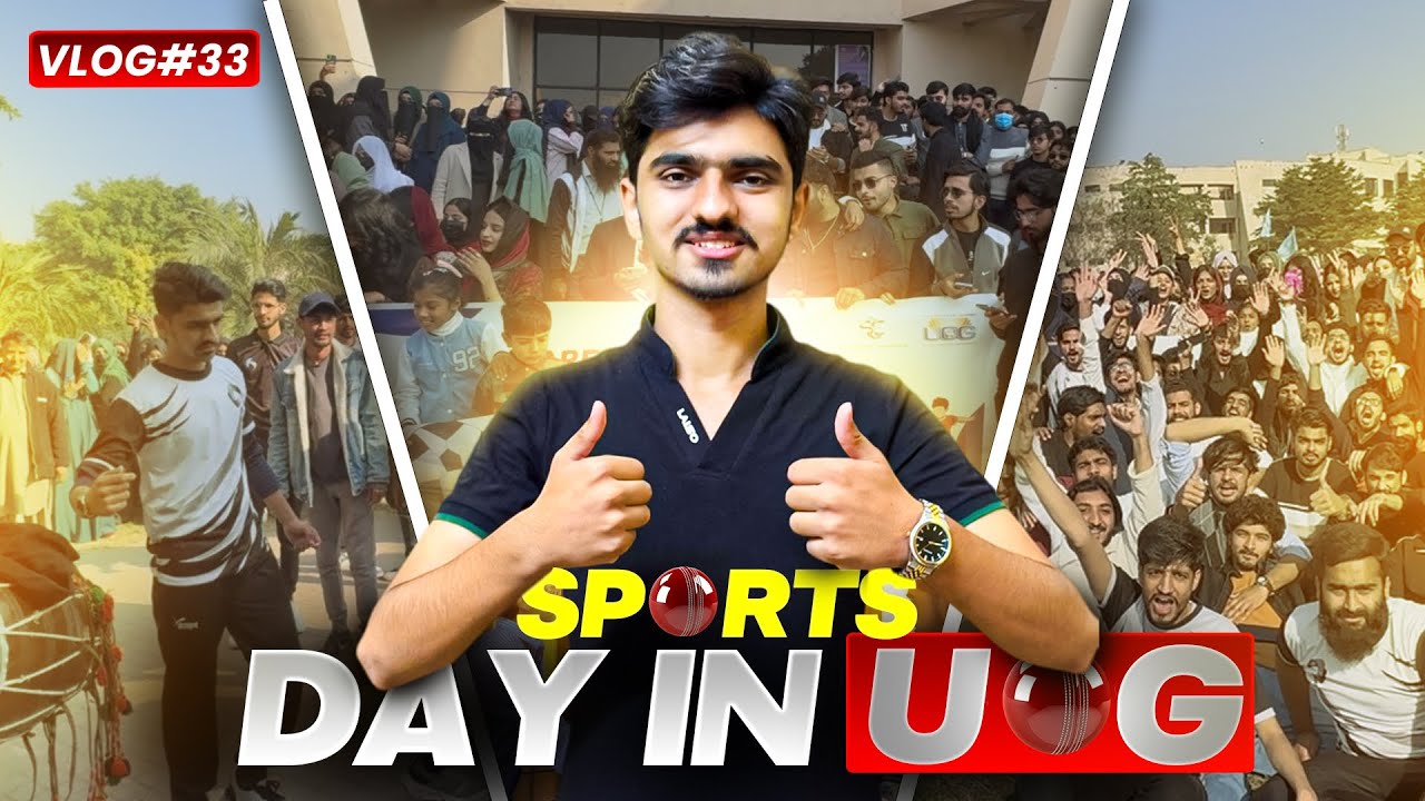 Sports Day In UOG | University Of Gujrat | Mirza Gaming YT | Vlog 33