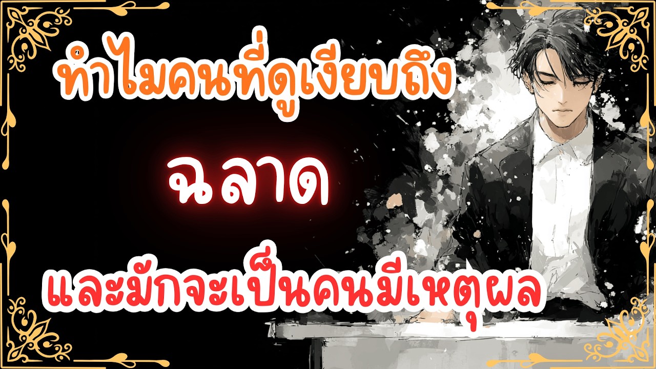 คนที่พูดเยอะมักเสียข้อมูล แต่คนที่ฟังเยอะมักได้ข้อมูล คือสิ่งที่ทำให้คนที่ดูเงียบๆ ฉลาดและมีเหตุผล