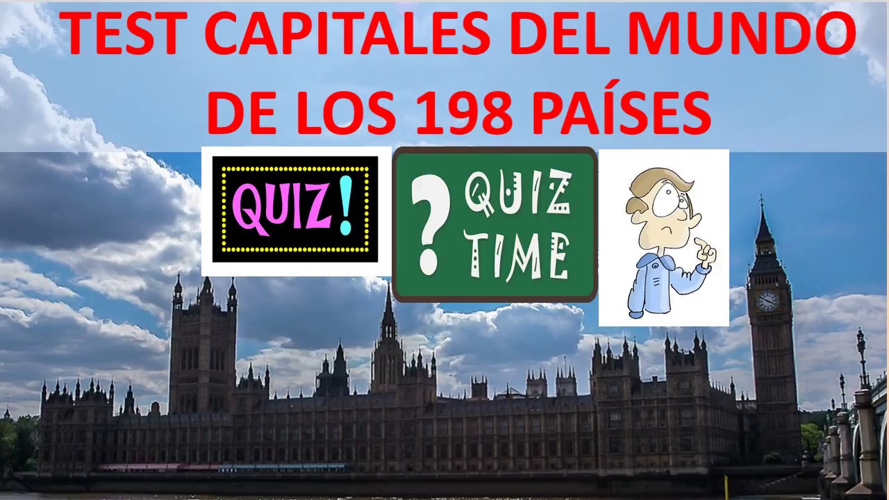 capitales del mundo test