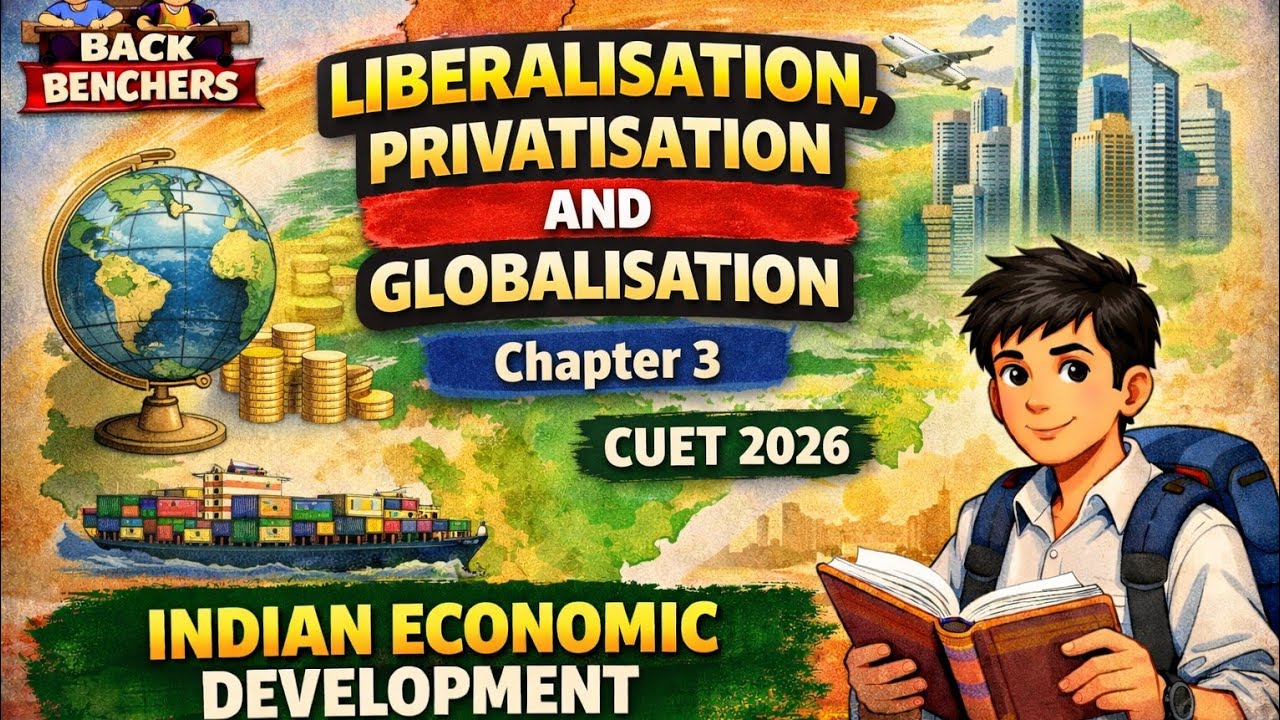 Liberalisation Privatisation Globalisation | Indian Economic Development NCERT | #cuet2026 #cuet 