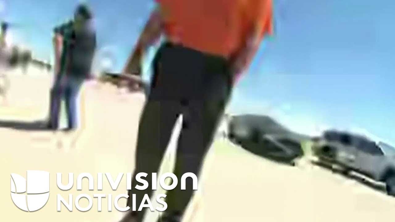 El dem&oacute;crata Beto O'Rourke encabeza marcha al campamento que alberga a ni&ntilde;os migrantes en Tornillo.