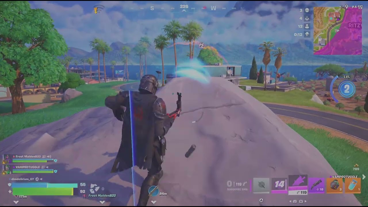 Trios blitz win in squads