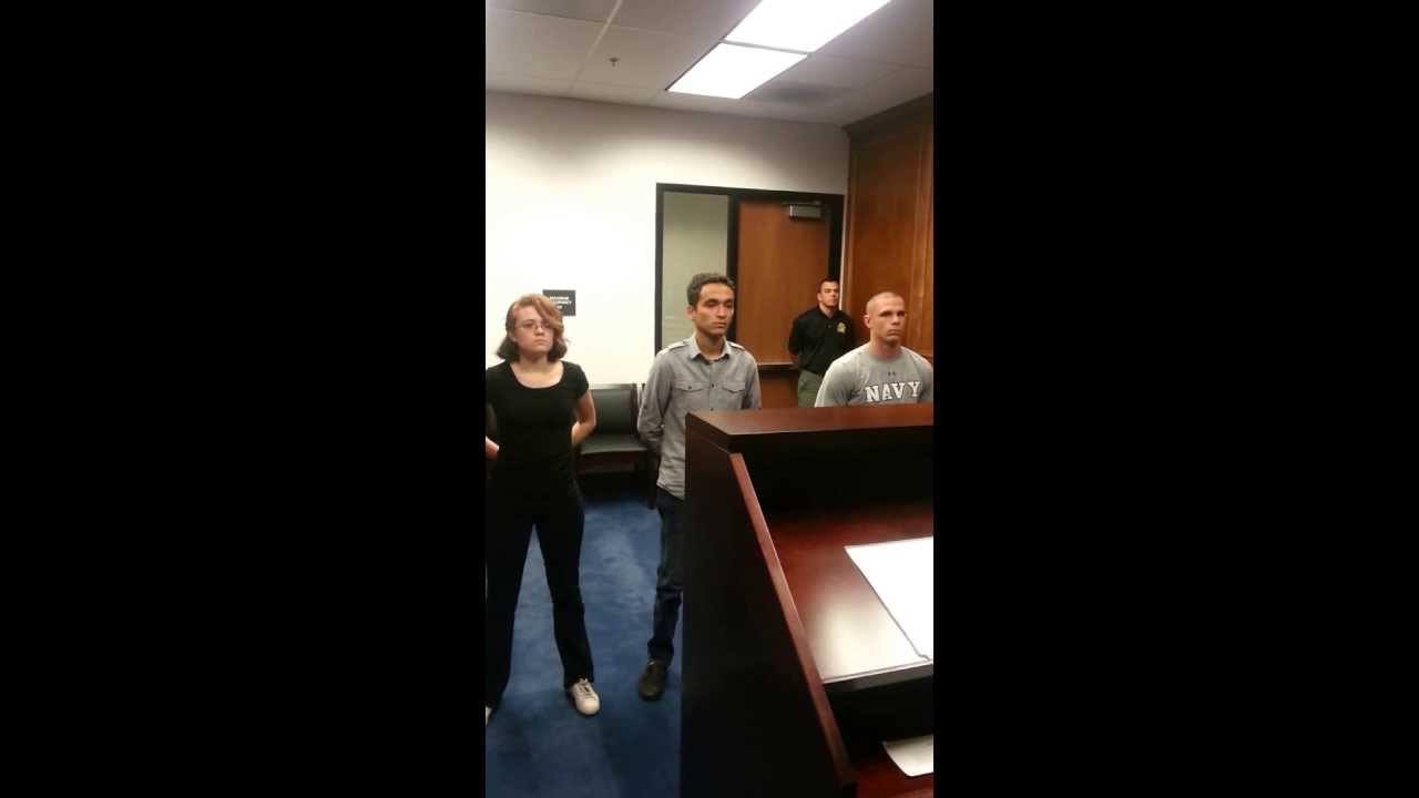 Andy's Swear In Ceremony - MEPS, Sacramento California