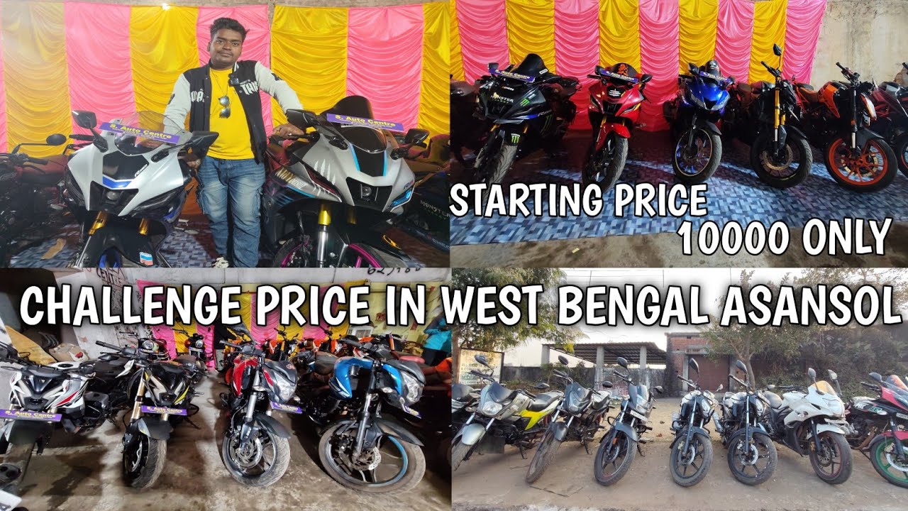 Second hand challenge price in West Bengal asansol / second hand bike under 10000 only