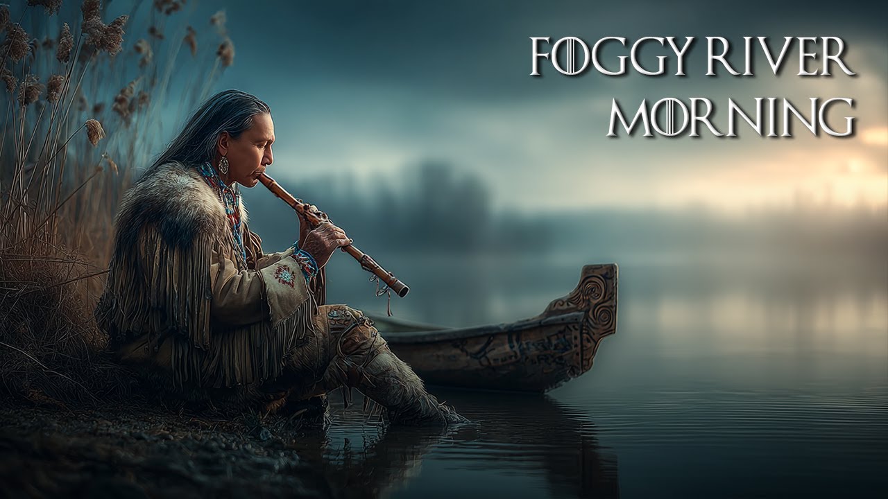 Foggy River Morning | Native American Flute Music for Deep Relaxation, Healing & Rest