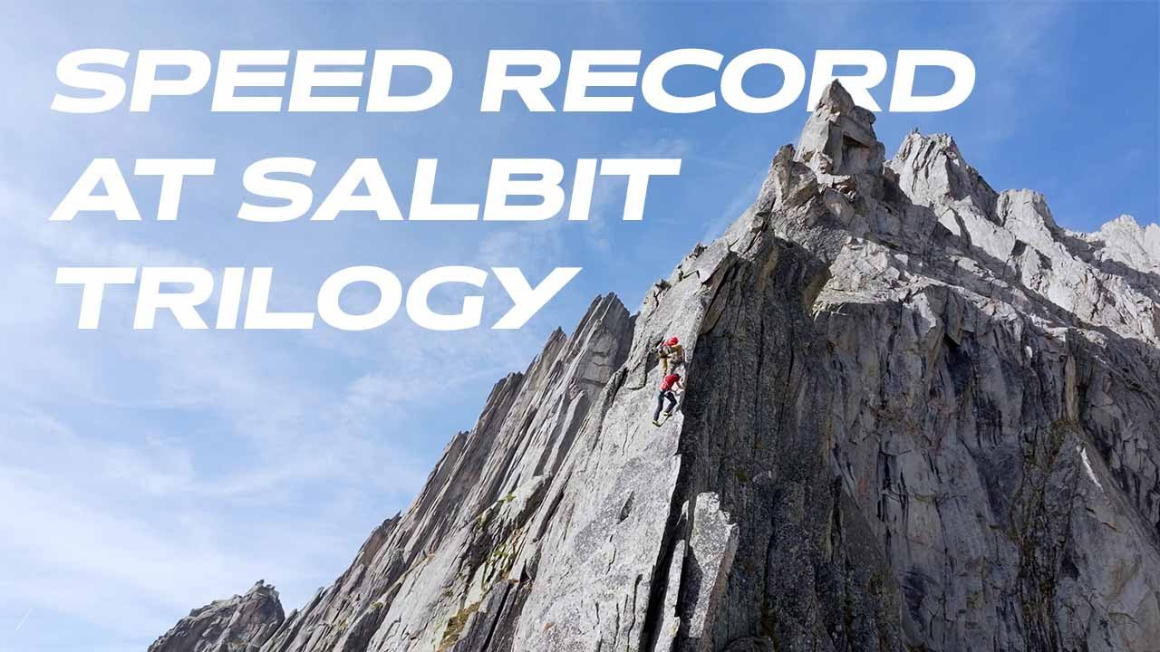 Speed Record at Salbit trilogy | Simon Wahli and Yannick Glatthard
