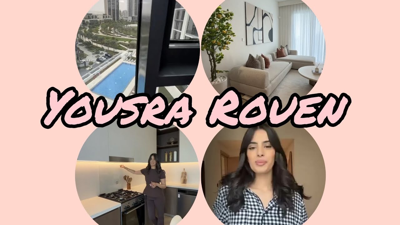 Yousra Rouen enfin l'appartement tour sur Dubaï 🤗👍👍