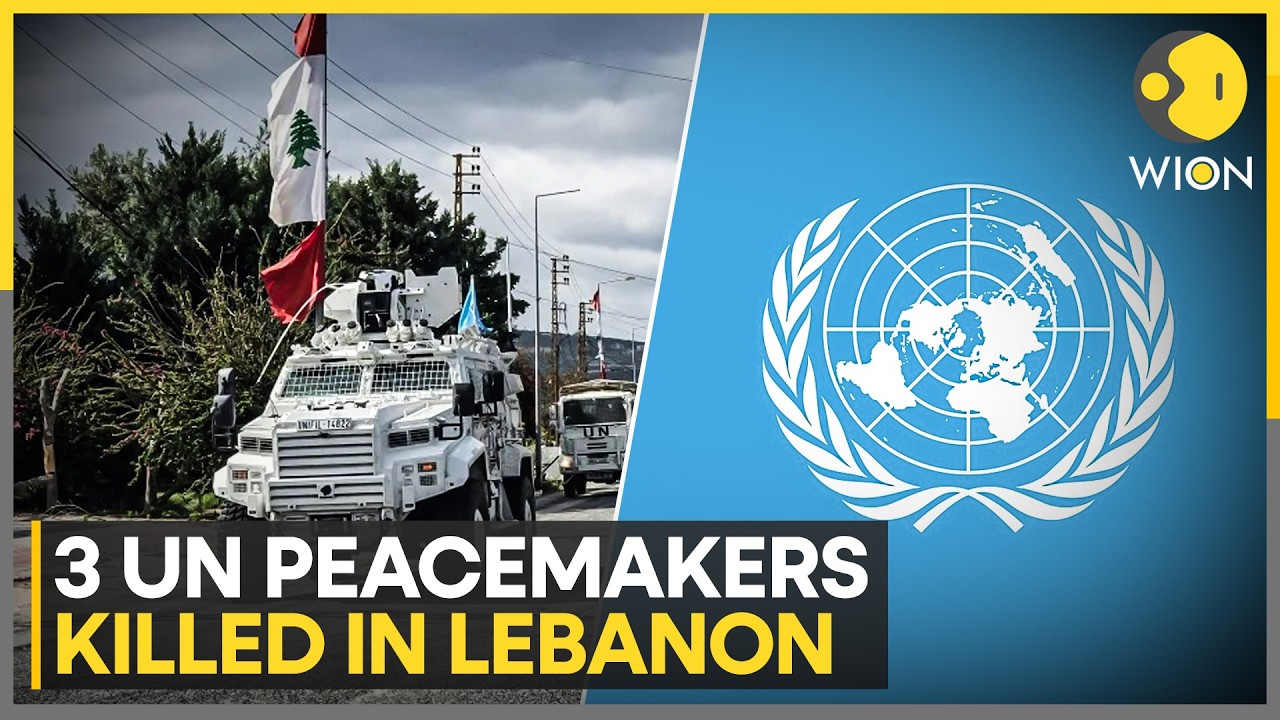 Israel Invades Lebanon: Three UN Peacekeepers Killed In Lebanon In 24 Hours Amid Escalation | WION