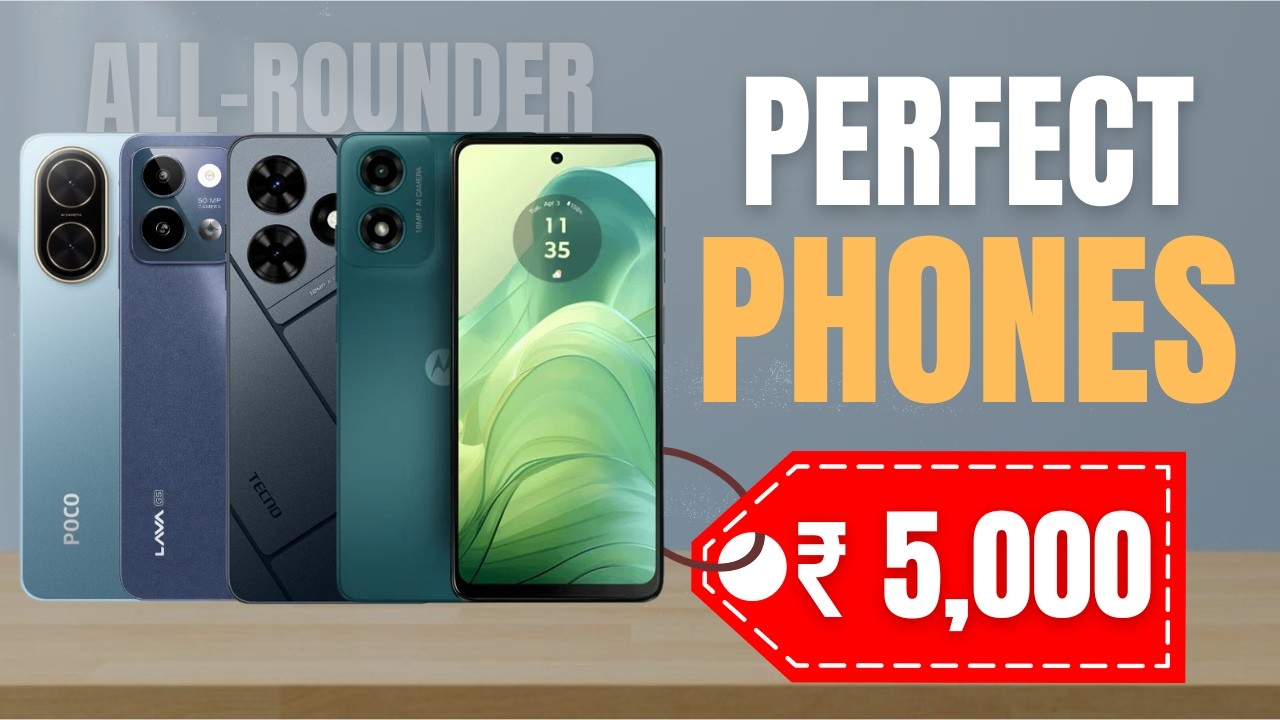 Only ₹5000? These Smartphones Will Shock You 😳 (Best Picks 2026)