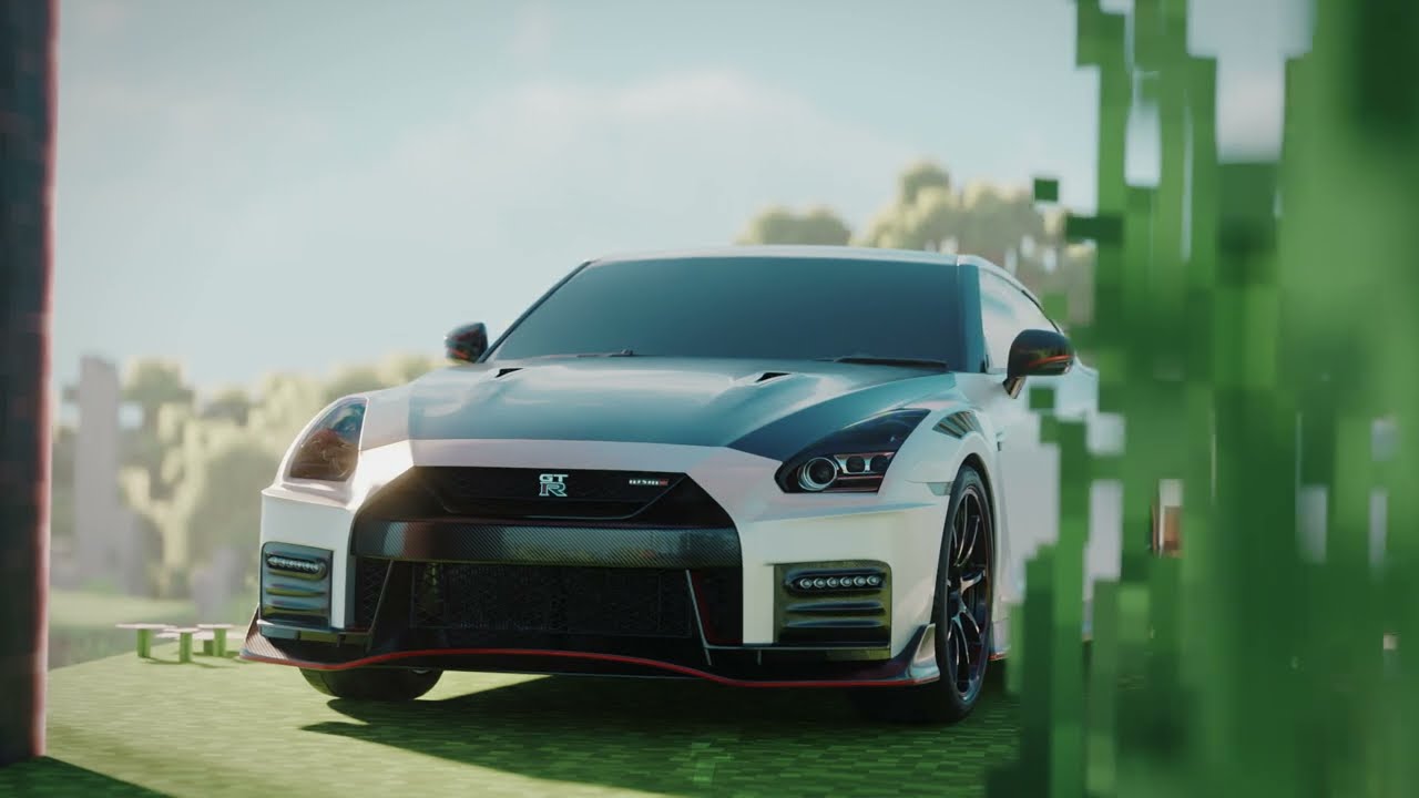 GTR R35 NISMO | Minecraft Animation | Car Edit