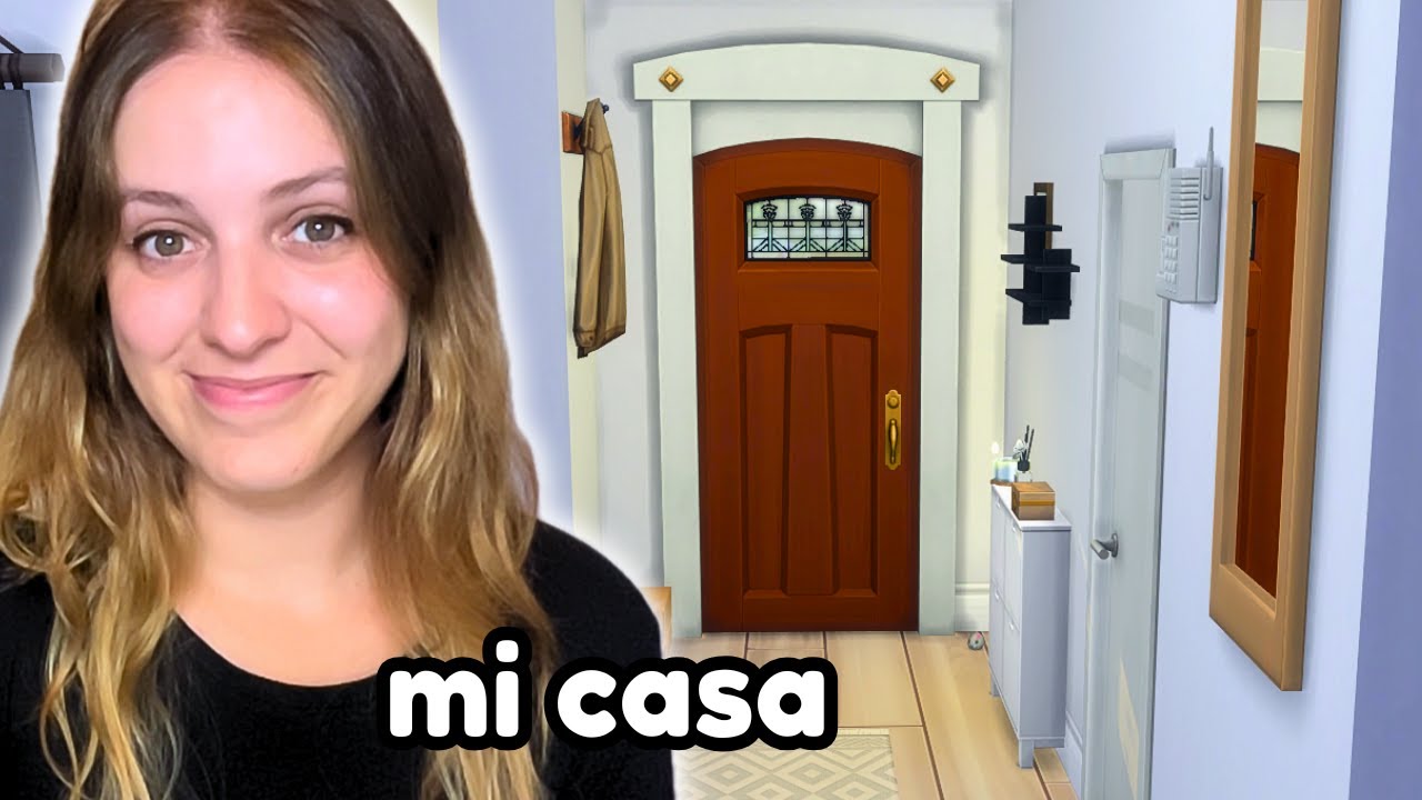 Hice MI CASA de la vida real dentro de LOS SIMS 4 | House Tour 🏡 || Marta