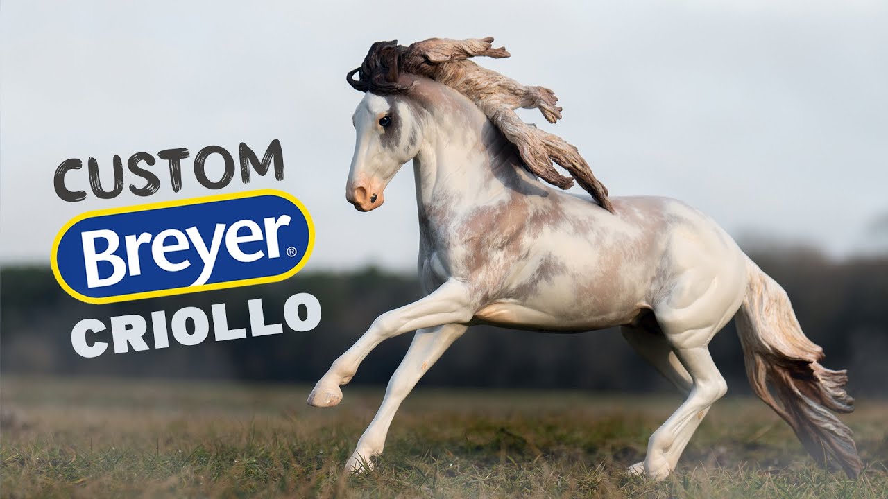 Making a Custom With Breyers New Criollo Horse!