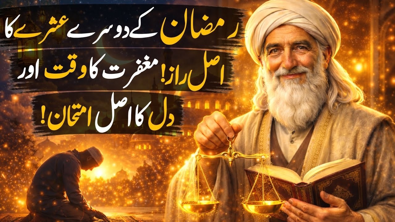 Ramzan Ke Dosray Ashray Ka Asal Raaz — Maghfirat Ka Waqt Aur Dil Ka Asal Imtehan