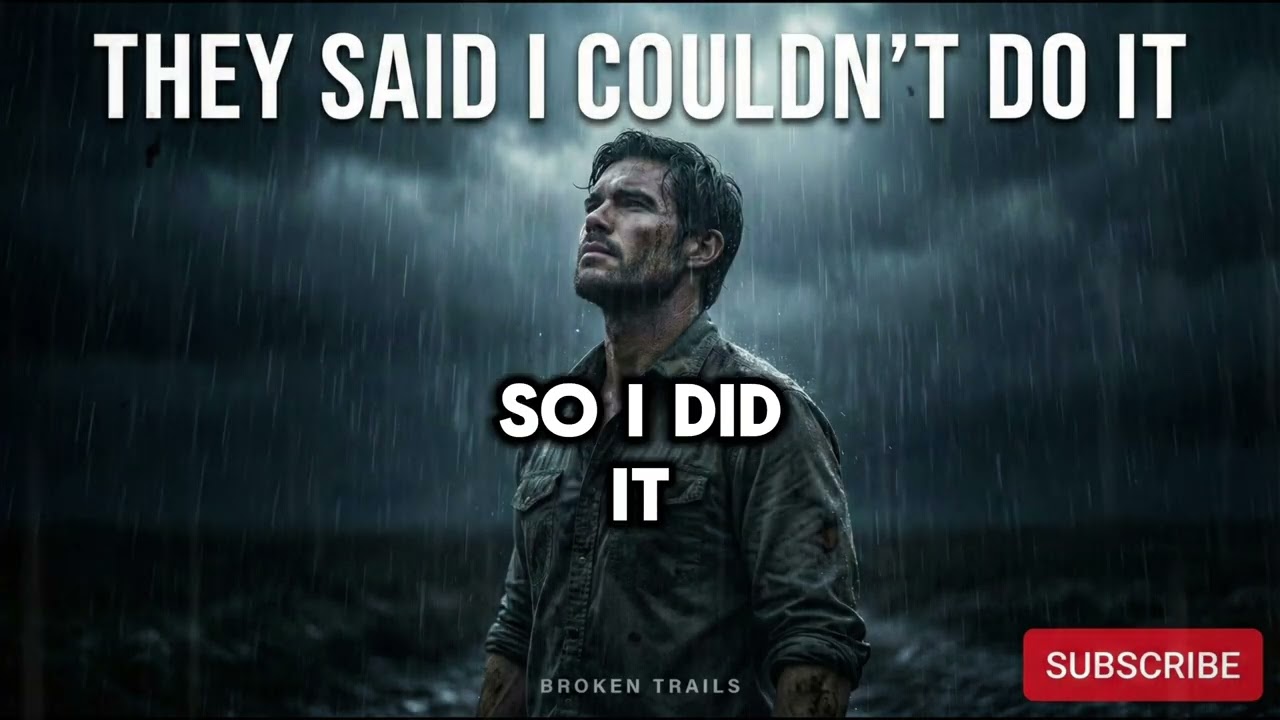 Broken Trails &ndash; They Said I Couldn&rsquo;t Do It (Official Lyric Video)