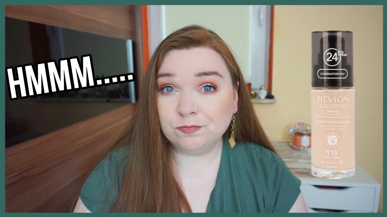 TEST REVLON COLORSTAY 110 IVORY - ŚWIĘTY GRAAL? [jasna, tłusta sk&oacute;ra]