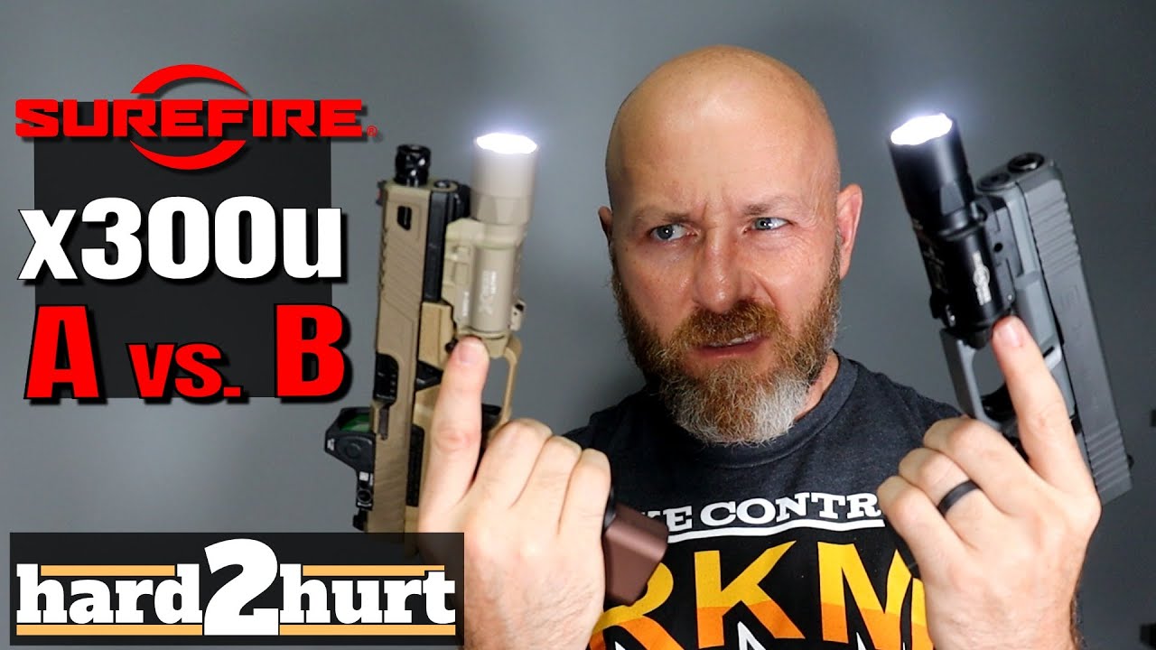 The Real Difference Between The Surefire x300u A and B | Surefire Weaponlight Review