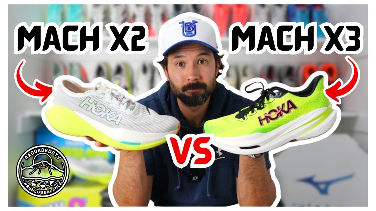 Hoka Mach X3 vs Mach X2 - Upper Update!