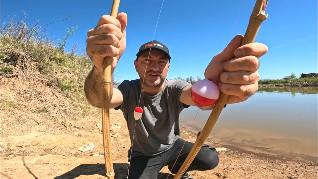 DESAFÍO de PESCA con POCO DINERO, 