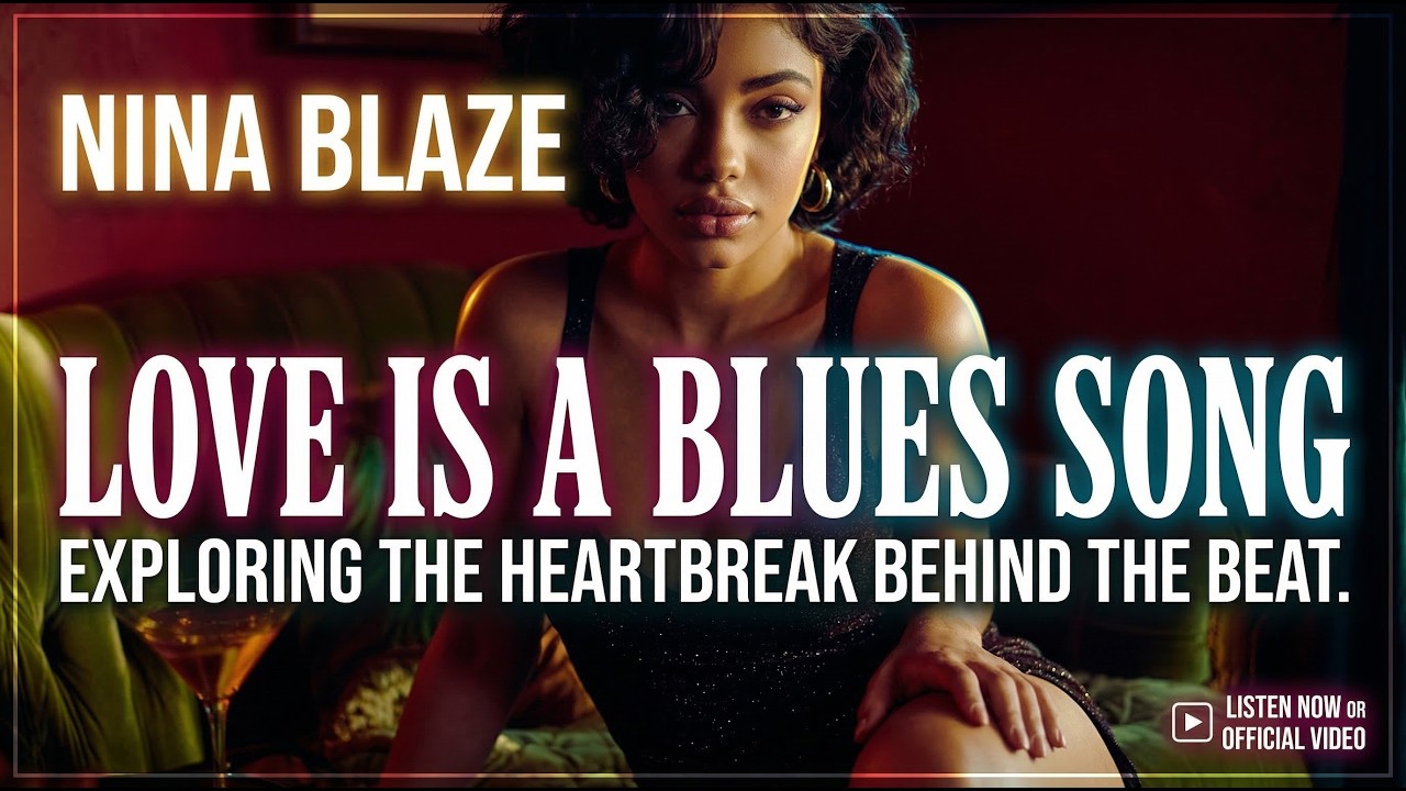 Nina Blaze - Midnight Tears • Deep Blues Feelings • #bluesmusic